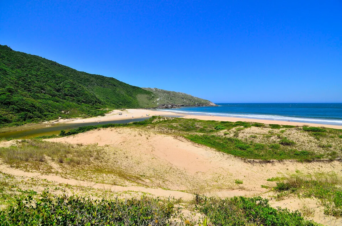 Plage de Lagoinha do Leste, Florianópolis, Brazilian Atlantic, Brésil — 2