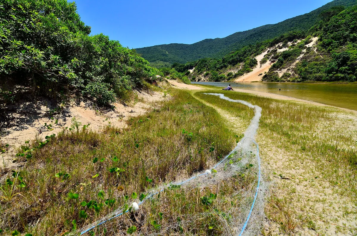 Plage de Lagoinha do Leste, Florianópolis, Brazilian Atlantic, Brésil — 3
