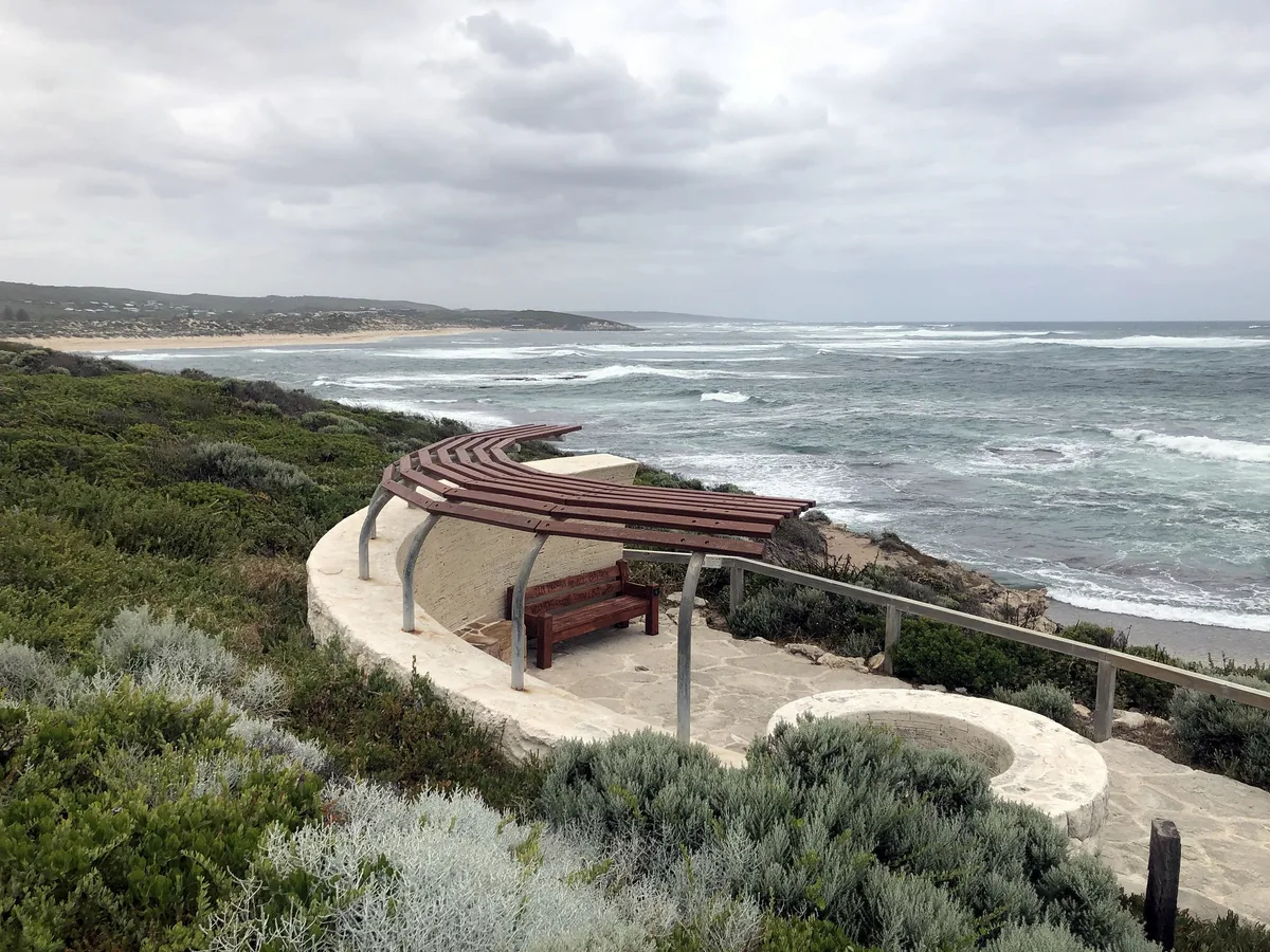 Surfers Point-Strand, Shire of Augusta-Margaret River, Australian West Coast, Australien — 5