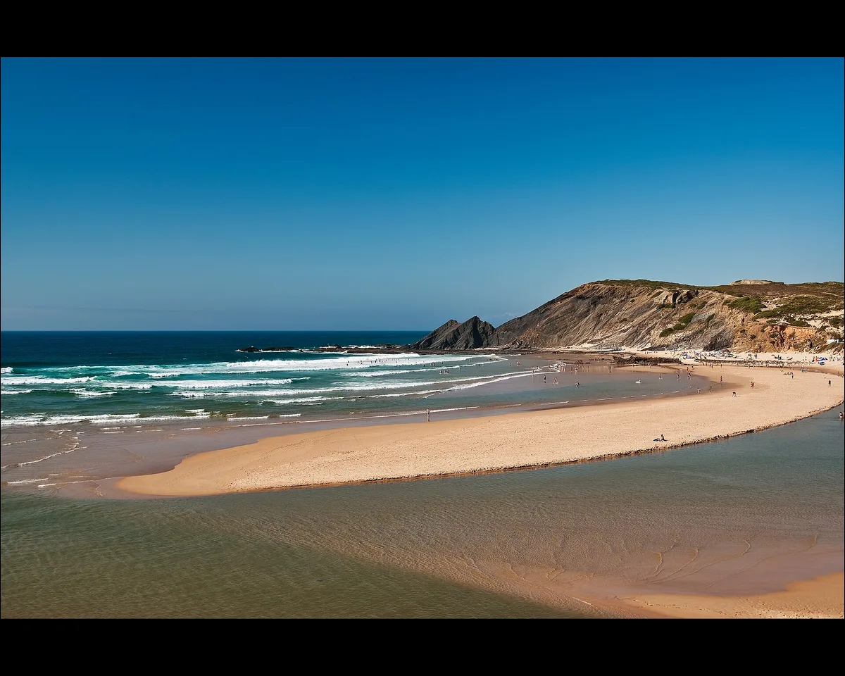 Plage d'Amoreira, Aljezur, Algarve / Costa Vicentina, Portugal — 2