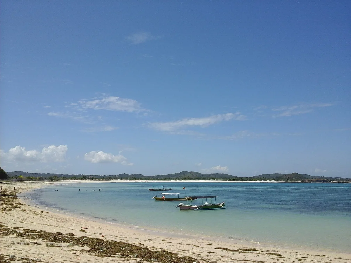 Plage de Tanjung Aan, Pujut, Lesser Sunda Islands, Indonésie — 5