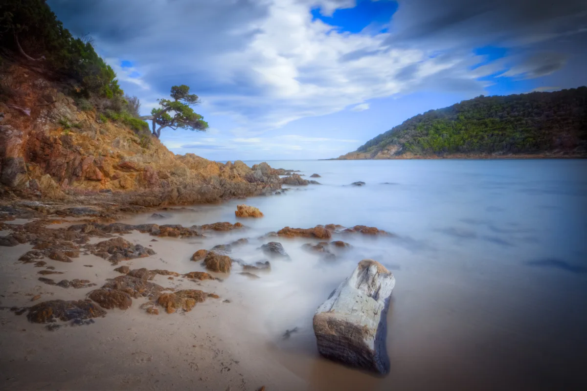 Playa de Fautea, Zonza, Corsica, Francia — 4