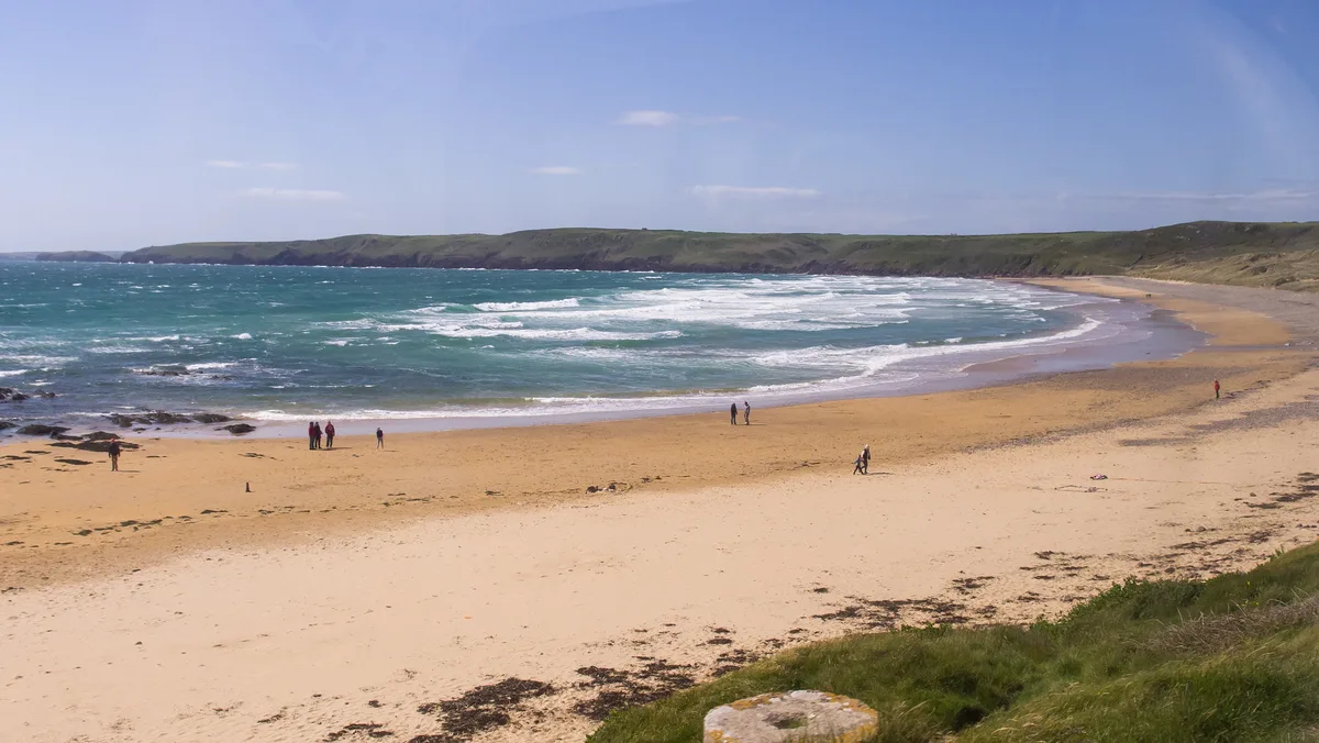 Spiaggia di Freshwater West, Castlemartin, Wales, Regno Unito — 5