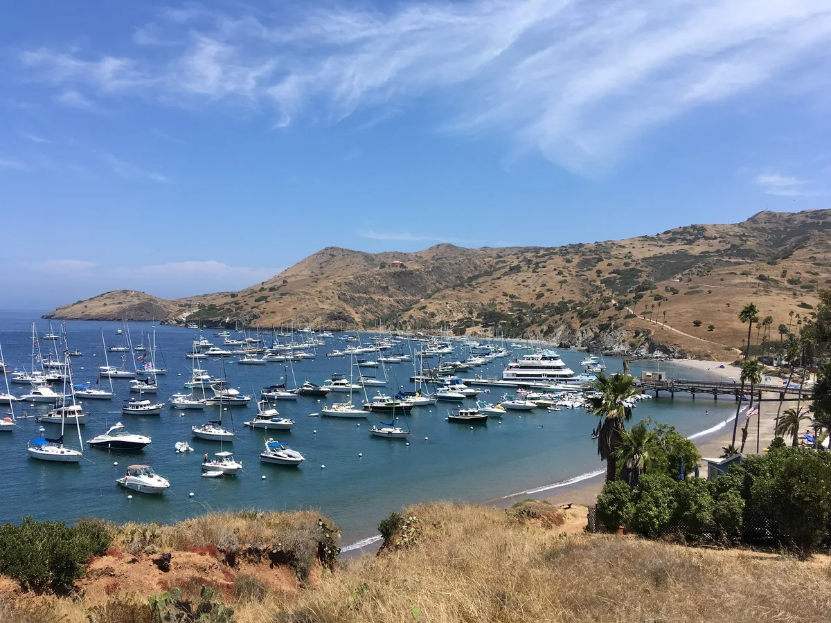 Plage d'Isthmus Cove, Two Harbors, California Islands, États-Unis — 5