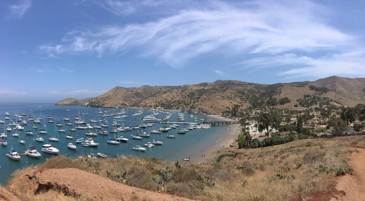 Plage d'Isthmus Cove, Two Harbors, California Islands, États-Unis — 2