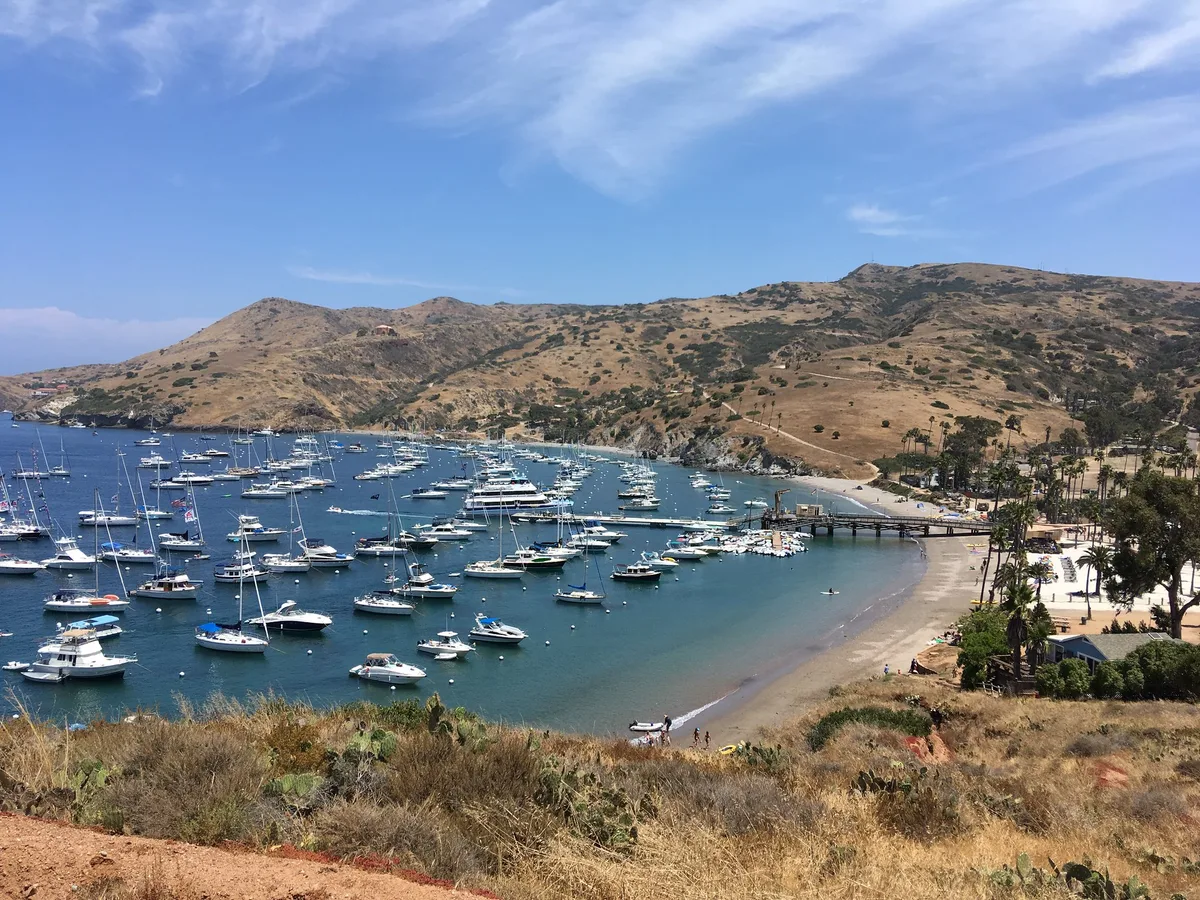 Plage d'Isthmus Cove, Two Harbors, California Islands, États-Unis — 3