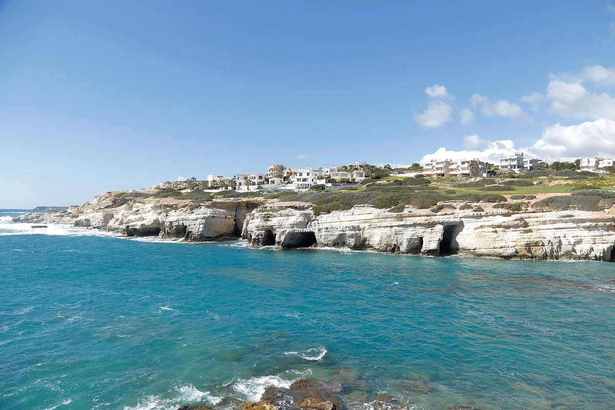 Plage de Spilion, Pegeia, Paphos District, Chypre — 4