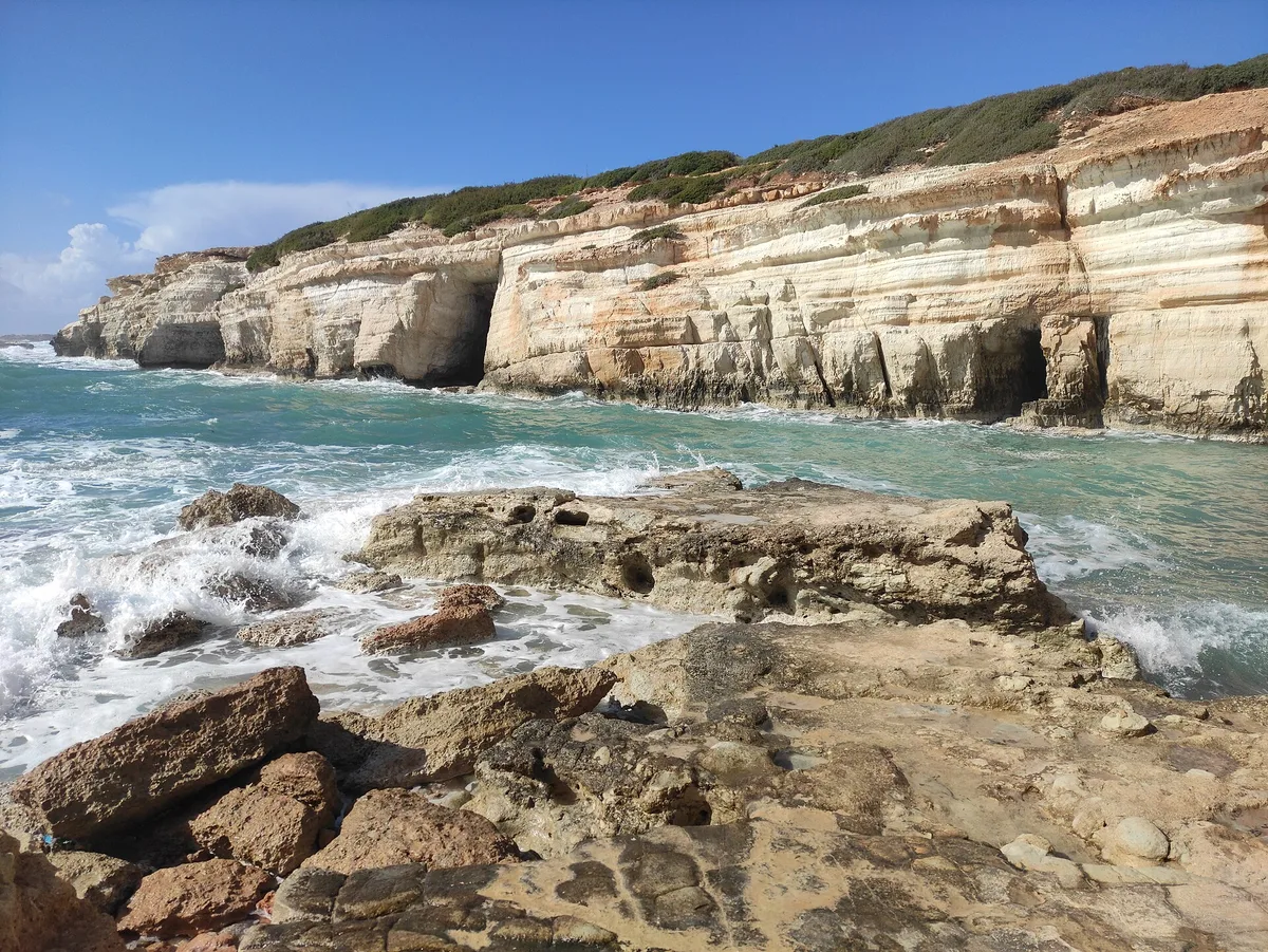 Plage de Spilion, Pegeia, Paphos District, Chypre — 6