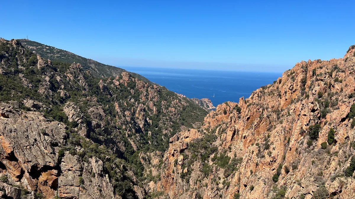 Palu Beach, Piana, Corsica, France — 2