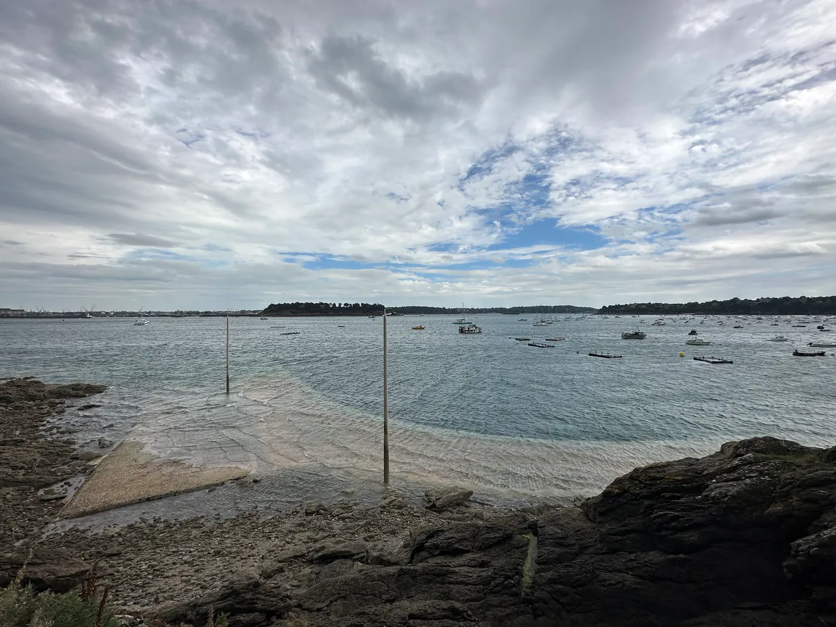 Écluse-Strand, Dinard, Brittany, Frankreich — 5