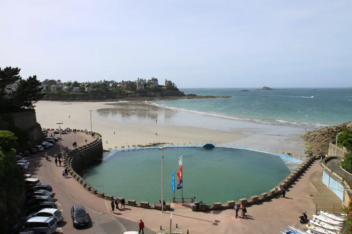 Écluse-Strand, Dinard, Brittany, Frankreich — 3