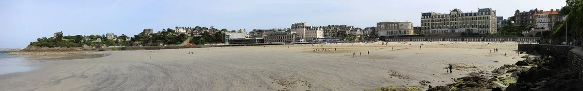 Écluse-Strand, Dinard, Brittany, Frankreich — 2