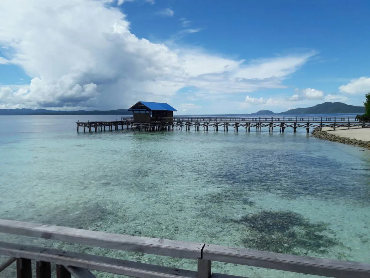Arborek-Strand, Meosmansar, West Papua, Indonesien — 5