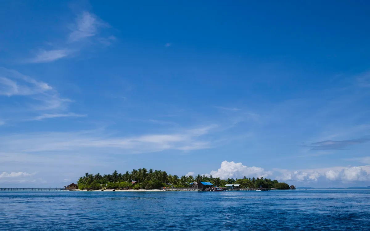 Arborek-Strand, Meosmansar, West Papua, Indonesien — 3