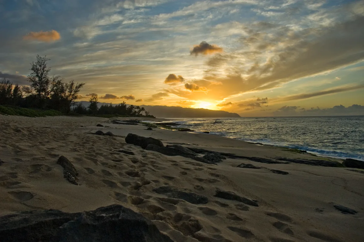 Papaʻiloa Beach, Haleiwa, Hawaii, États-Unis