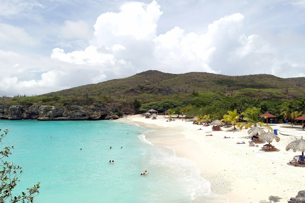 Plage de Grote Knip, Banda Abou, Lesser Antilles, Curaçao — 2