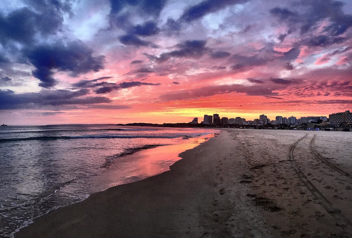 Plage de la Rocha, Portimão, Portuguese Atlantic, Portugal — 4