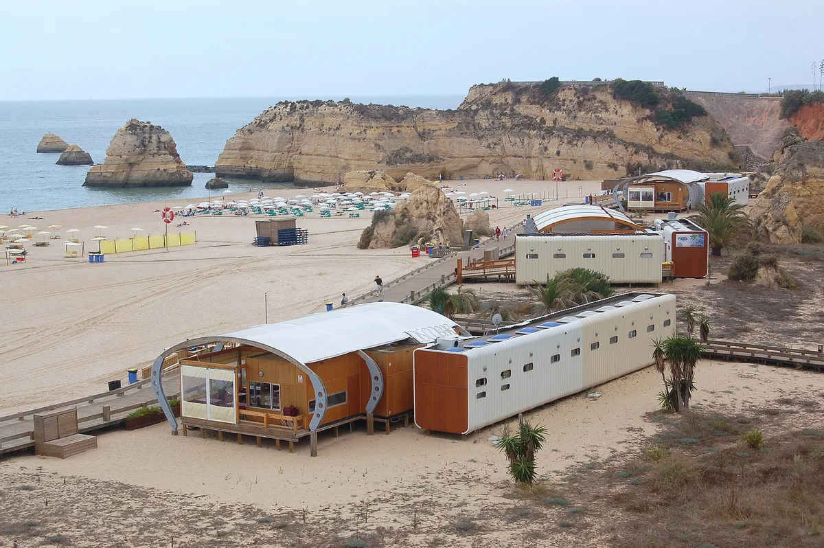 Plage de la Rocha, Portimão, Portuguese Atlantic, Portugal — 2