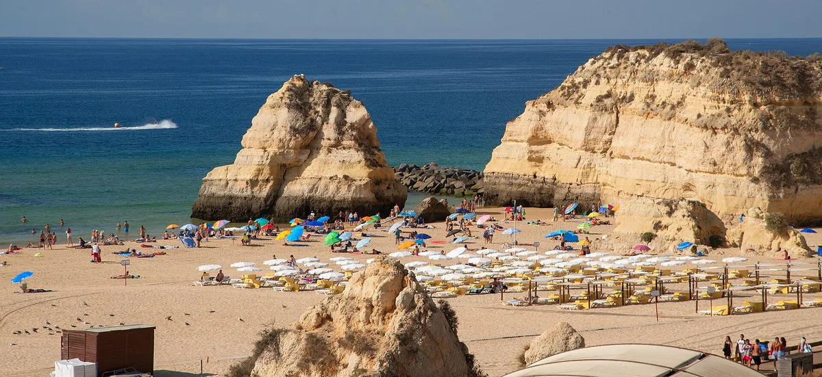 Plage de la Rocha, Portimão, Portuguese Atlantic, Portugal — 5