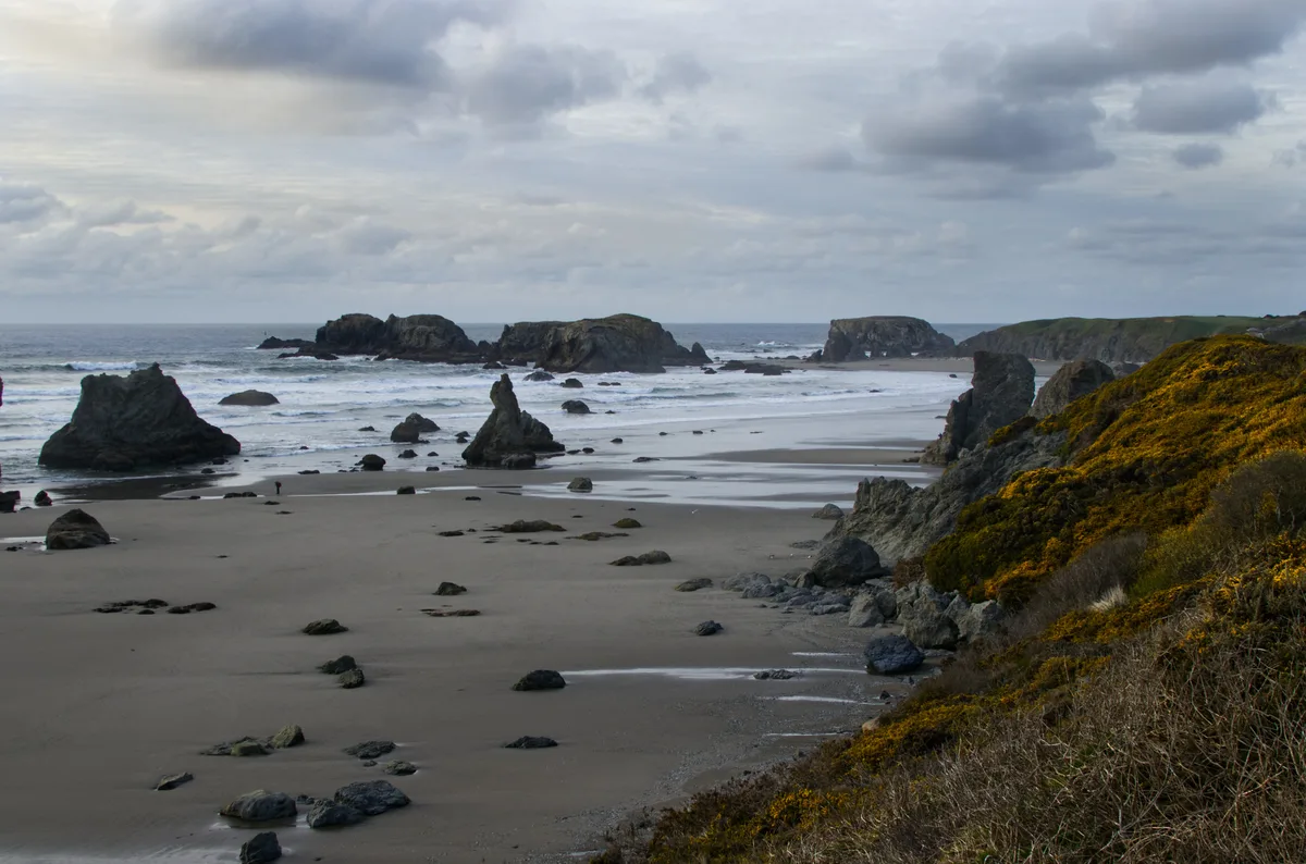 Bandon-Strand, Bandon, Pacific Northwest, Vereinigte Staaten — 5