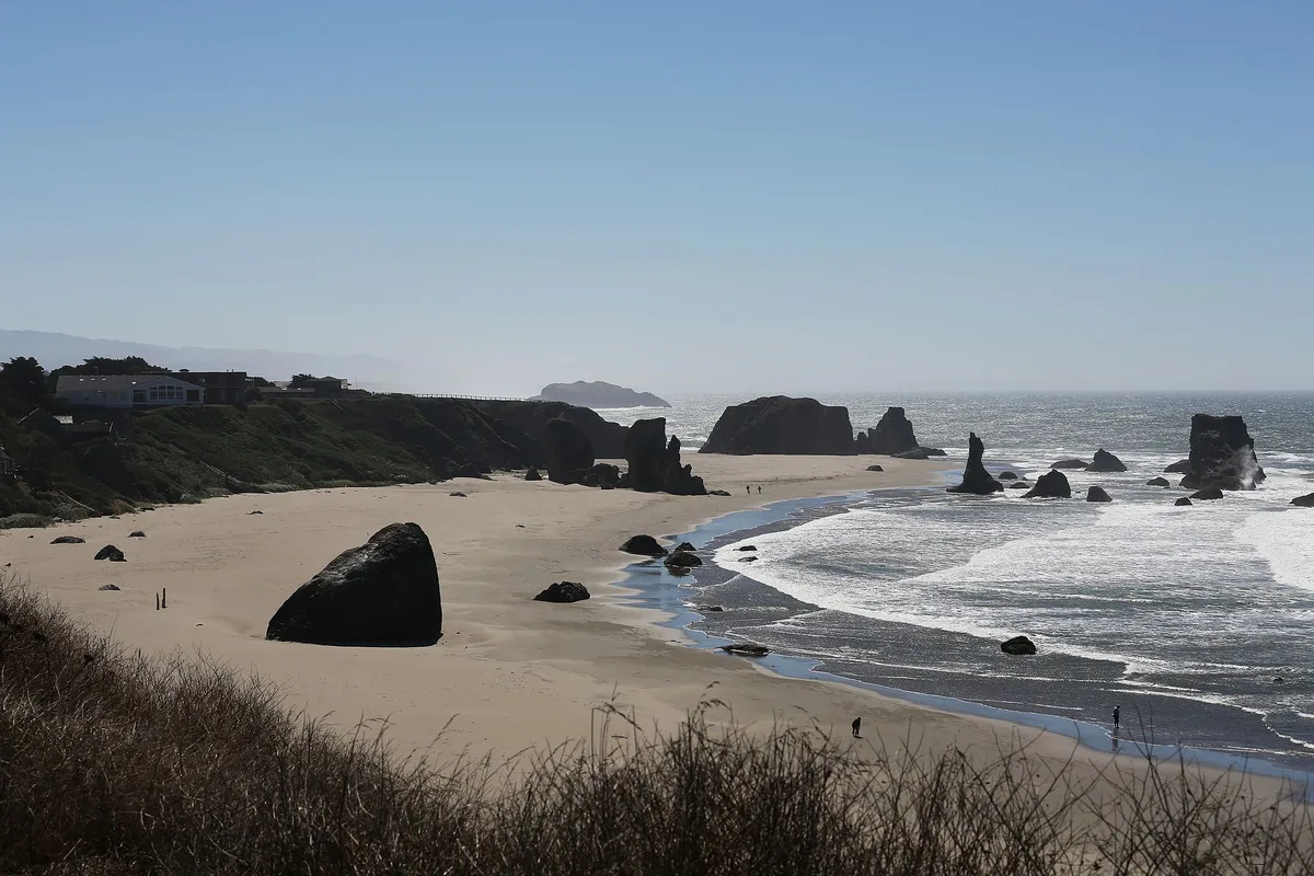 Bandon-Strand, Bandon, Pacific Northwest, Vereinigte Staaten — 4