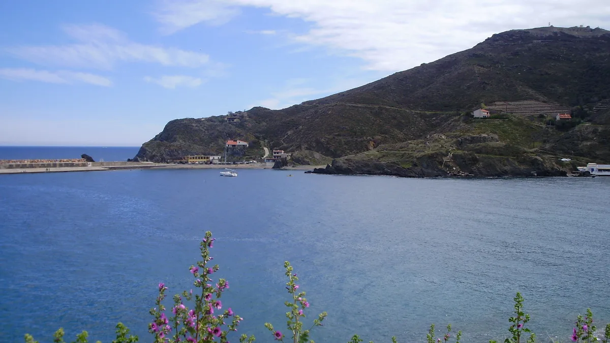 Mauresque Beach, Port-Vendres, Occitanie, France — 2