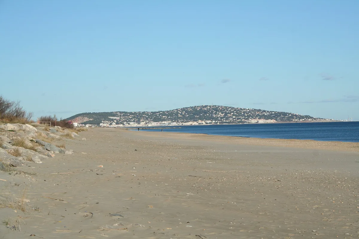 Baleine-Strand, Sète, Occitanie, Frankreich — 4