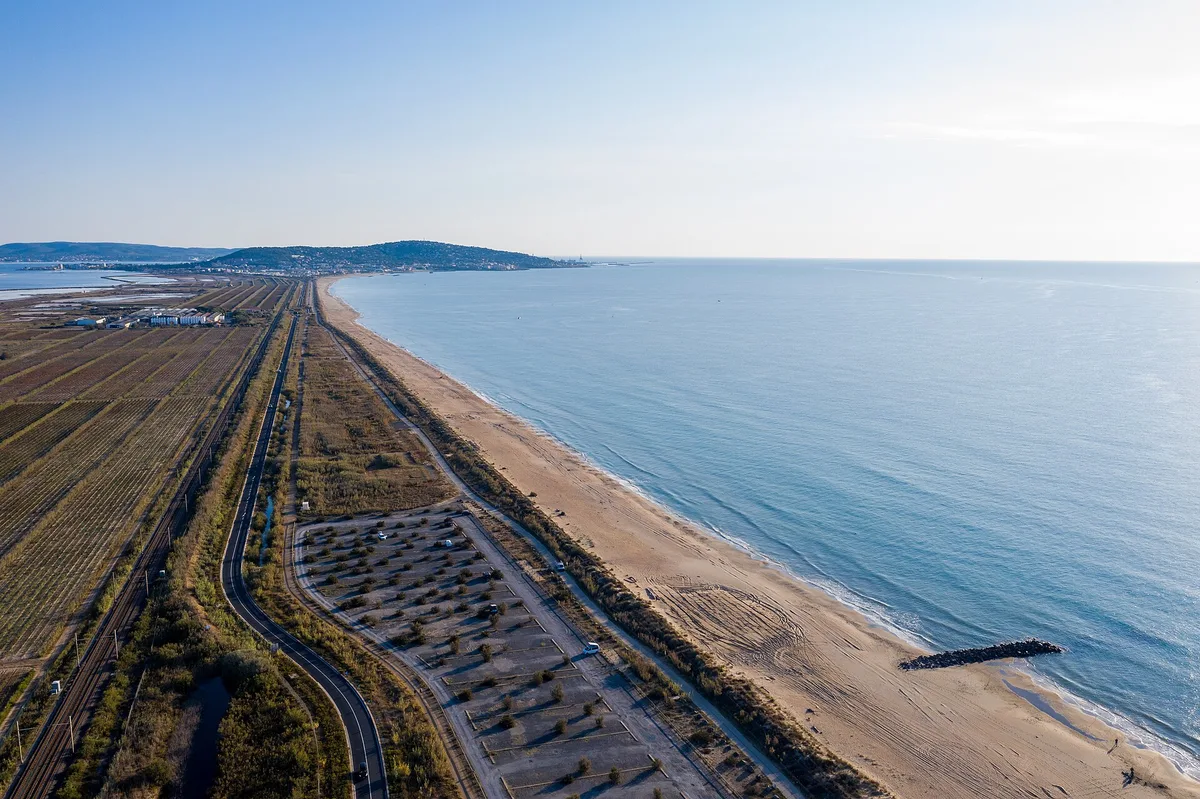 Baleine-Strand, Sète, Occitanie, Frankreich — 2