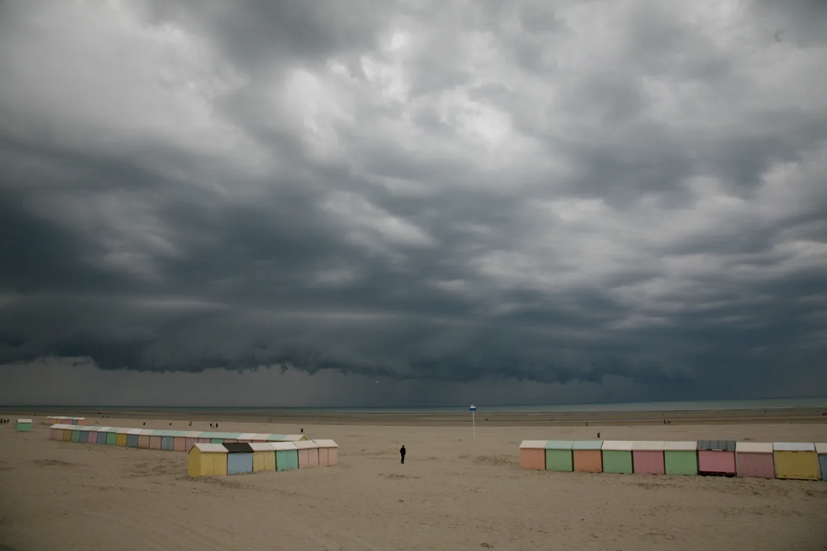 Playa de Berck-sur-Mer, Berck-sur-Mer, Hauts-de-France, Francia — 4