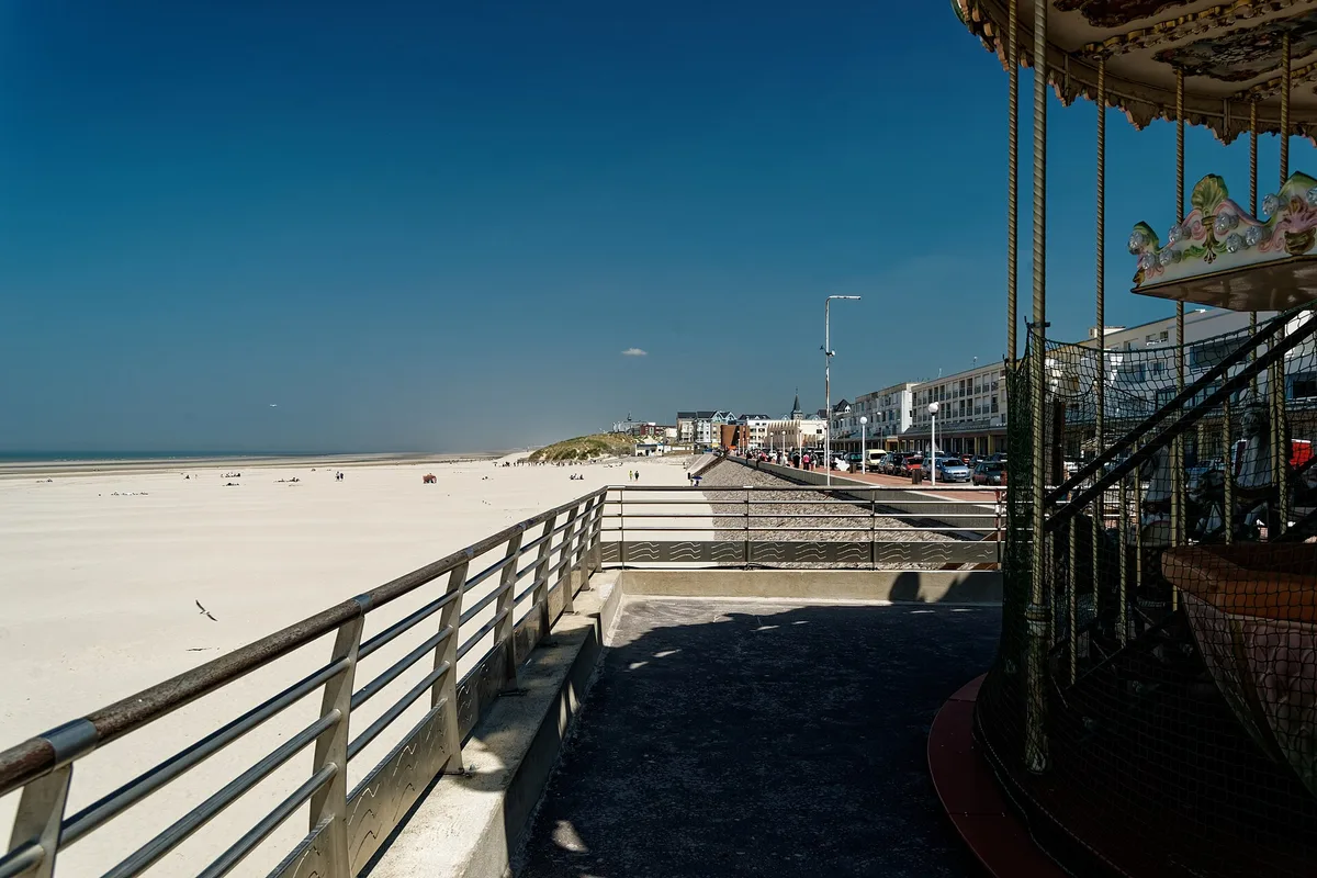 Playa de Berck-sur-Mer, Berck-sur-Mer, Hauts-de-France, Francia — 6