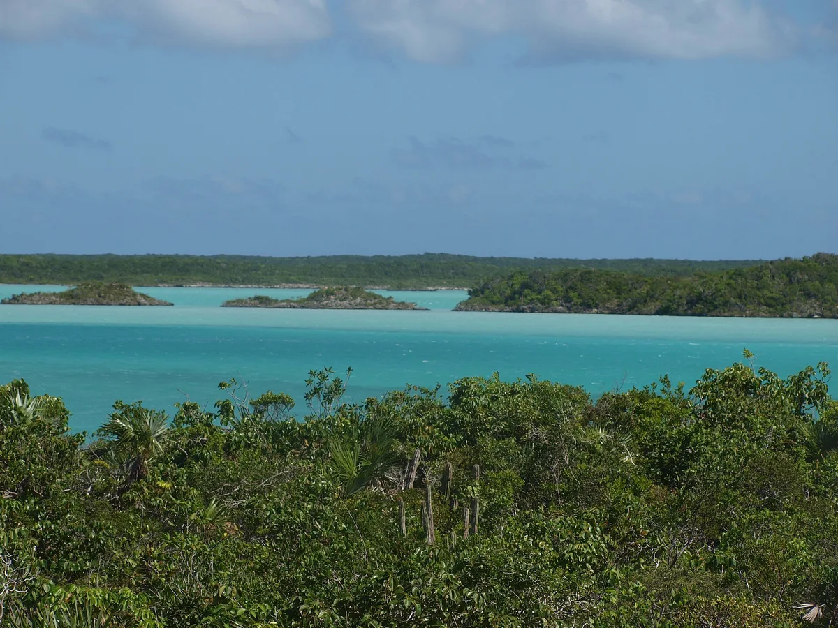 Chalk Sound-strand, Chalk Sound, Lucayan Archipelago, Turks and Caicos Islands — 2