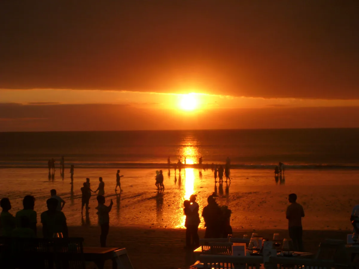 Plage de Jimbaran, Jimbaran, Lesser Sunda Islands, Indonésie