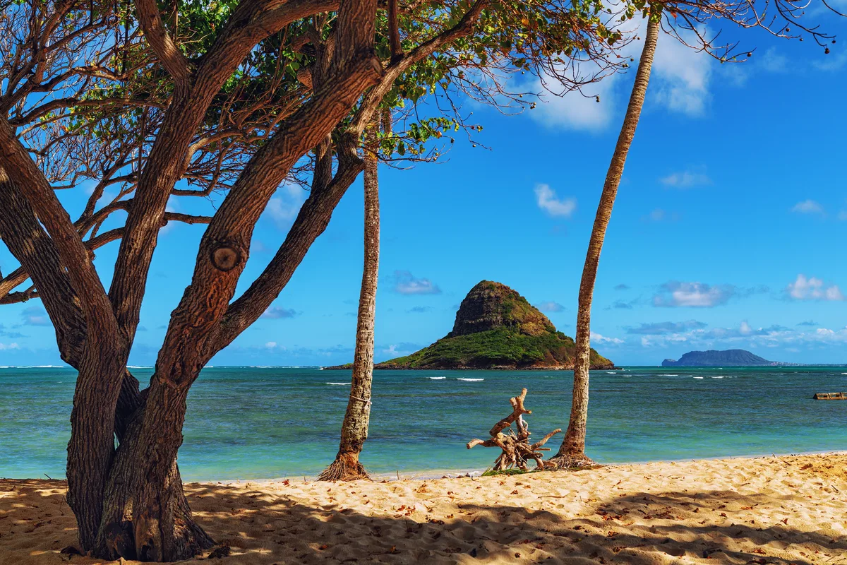 Plage de Kualoa Regional Park, Kaneohe, Hawaii, États-Unis — 2