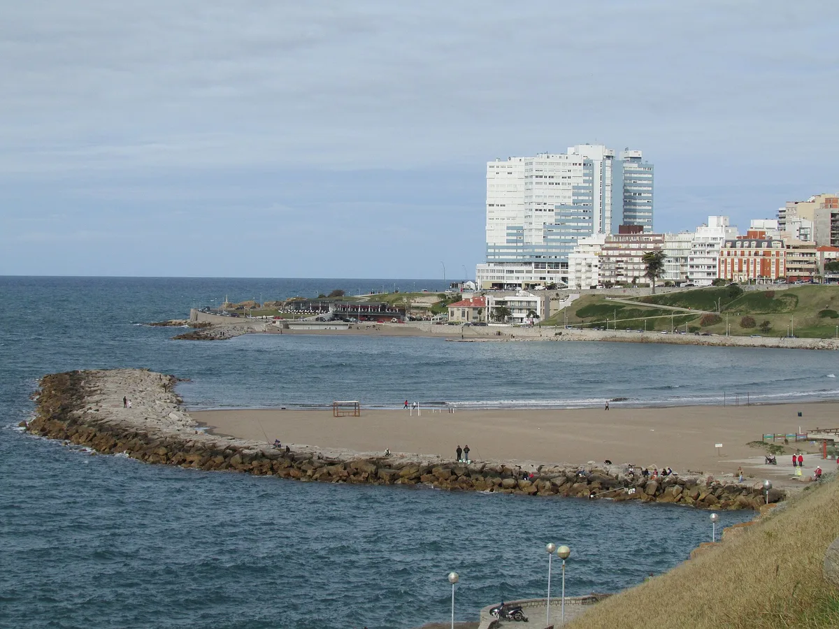 Cabo Corrientes-Strand, Mar del Plata, Argentine Coast, Argentinien — 5