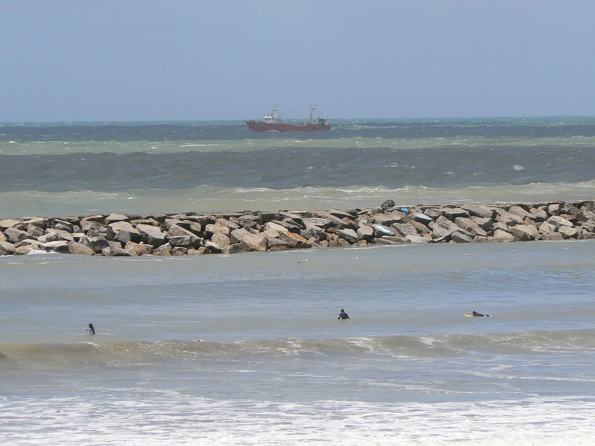 Cabo Corrientes-Strand, Mar del Plata, Argentine Coast, Argentinien — 2