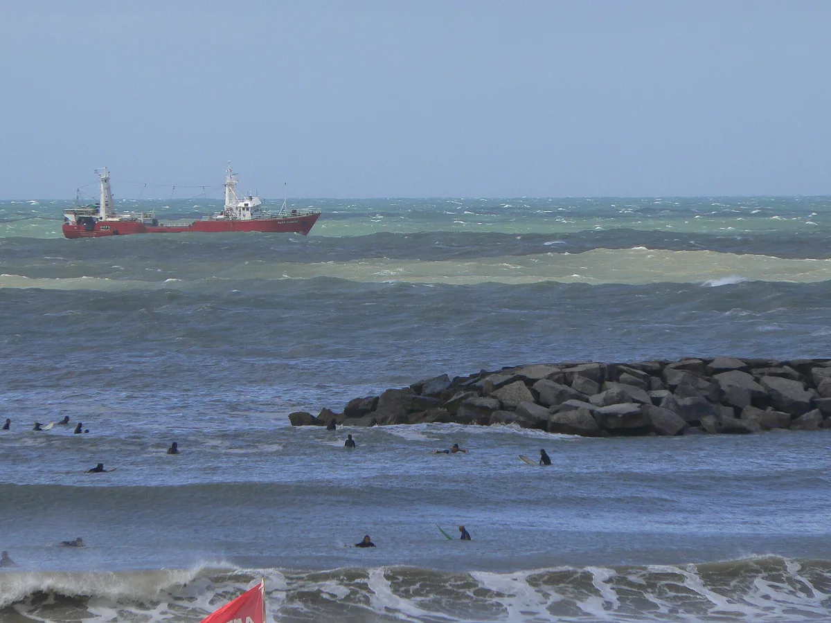 Cabo Corrientes-Strand, Mar del Plata, Argentine Coast, Argentinien — 3