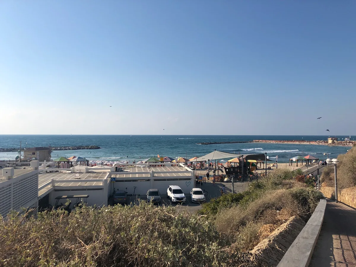 Hilton Beach, Tel Aviv-Yafo, Mediterranean Levant, Israel