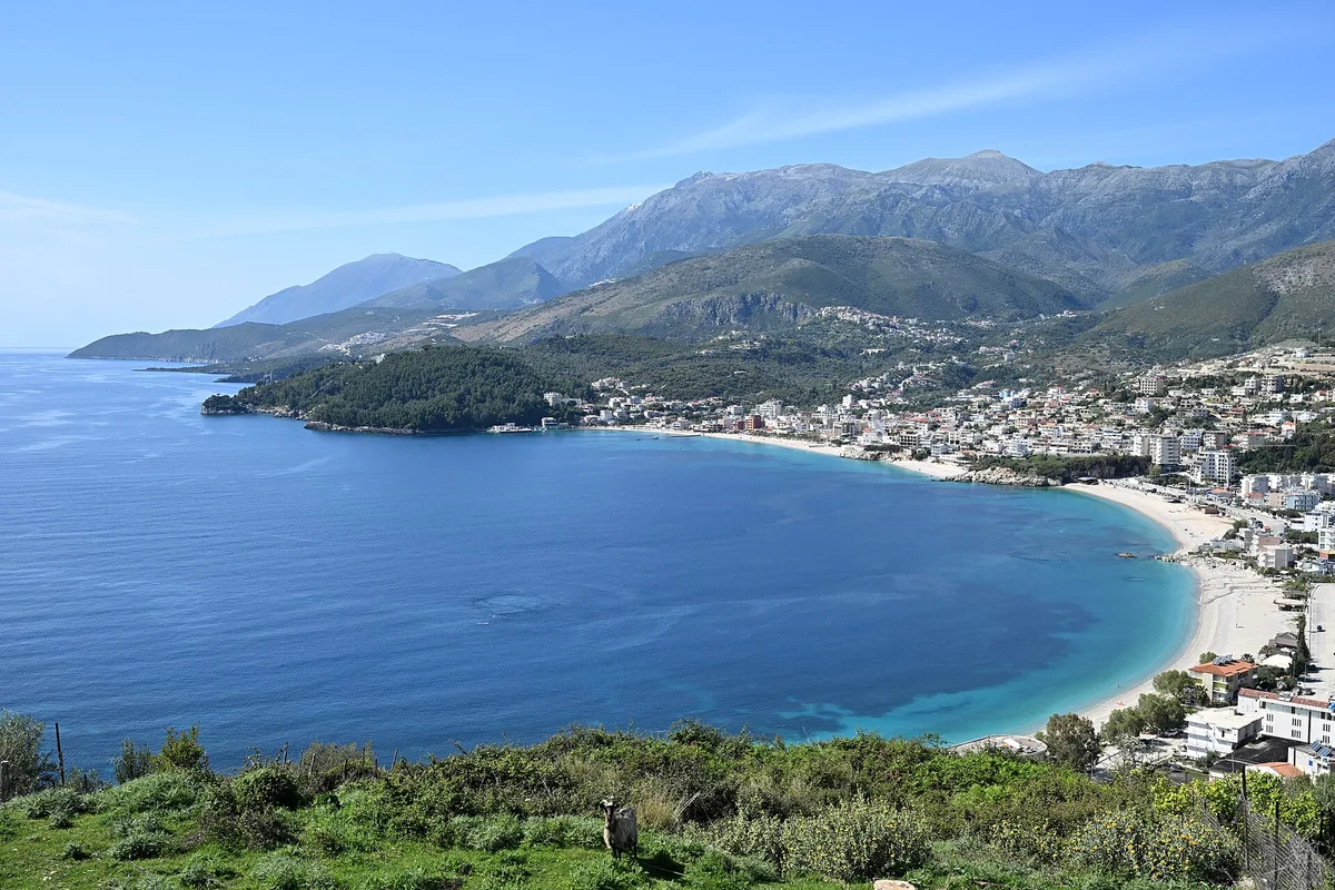 Potam-Strand, Himarë, Adriatic, Albania — 2