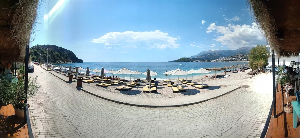 Potam-Strand, Himarë, Adriatic, Albania