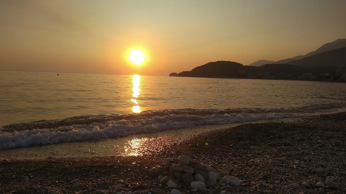 Potam-Strand, Himarë, Adriatic, Albania — 3