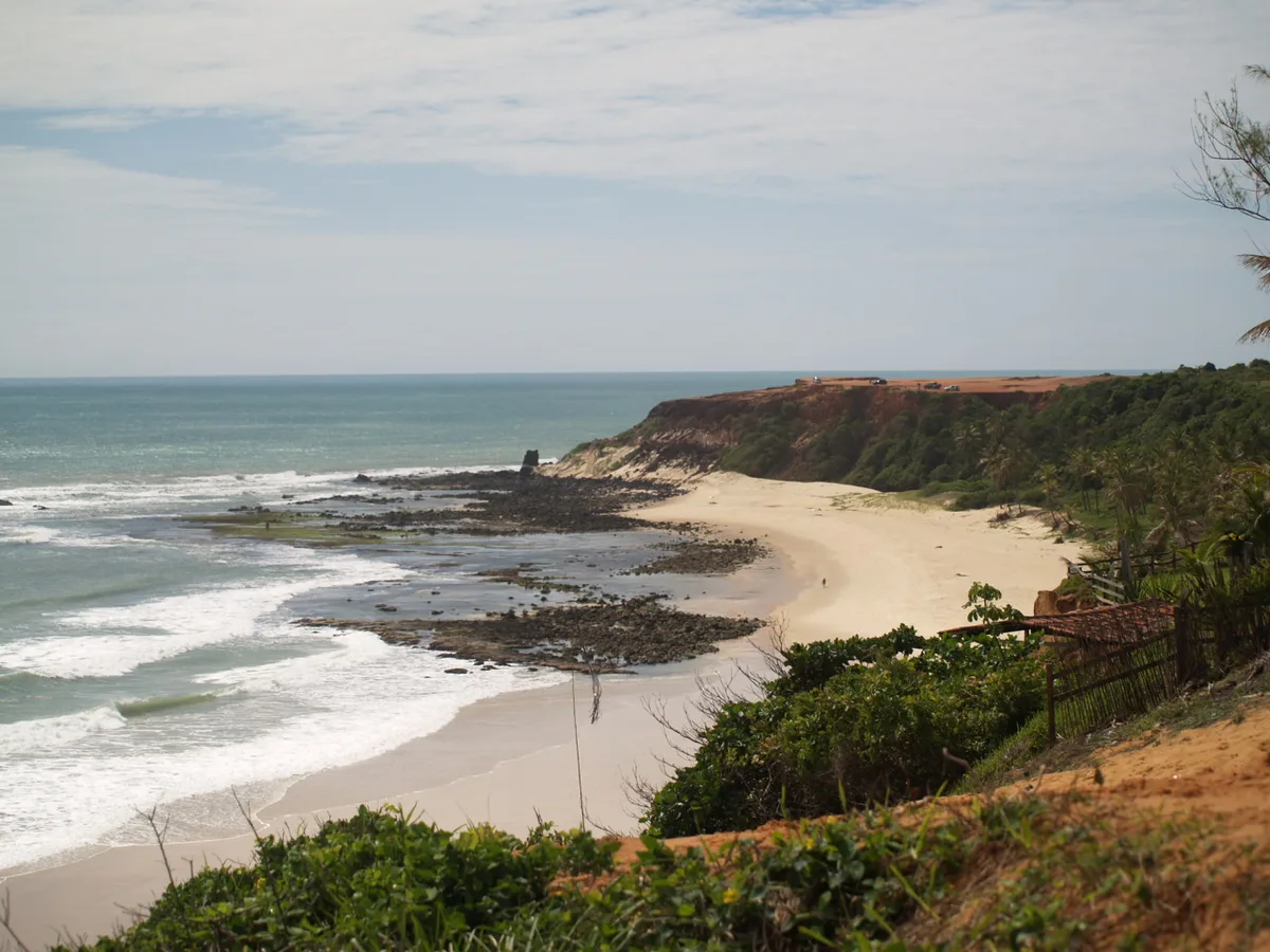Baía dos Golfinhos Beach, Tibau do Sul, Northeast Brazil, Brazil — 3
