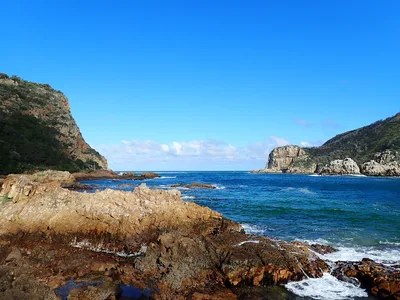 Plage des Knysna Heads