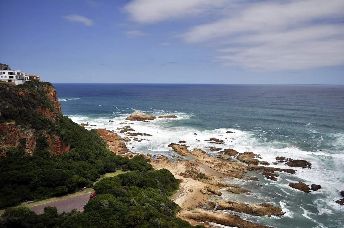 Plage des Knysna Heads, Knysna, Garden Route, Afrique du Sud — 4
