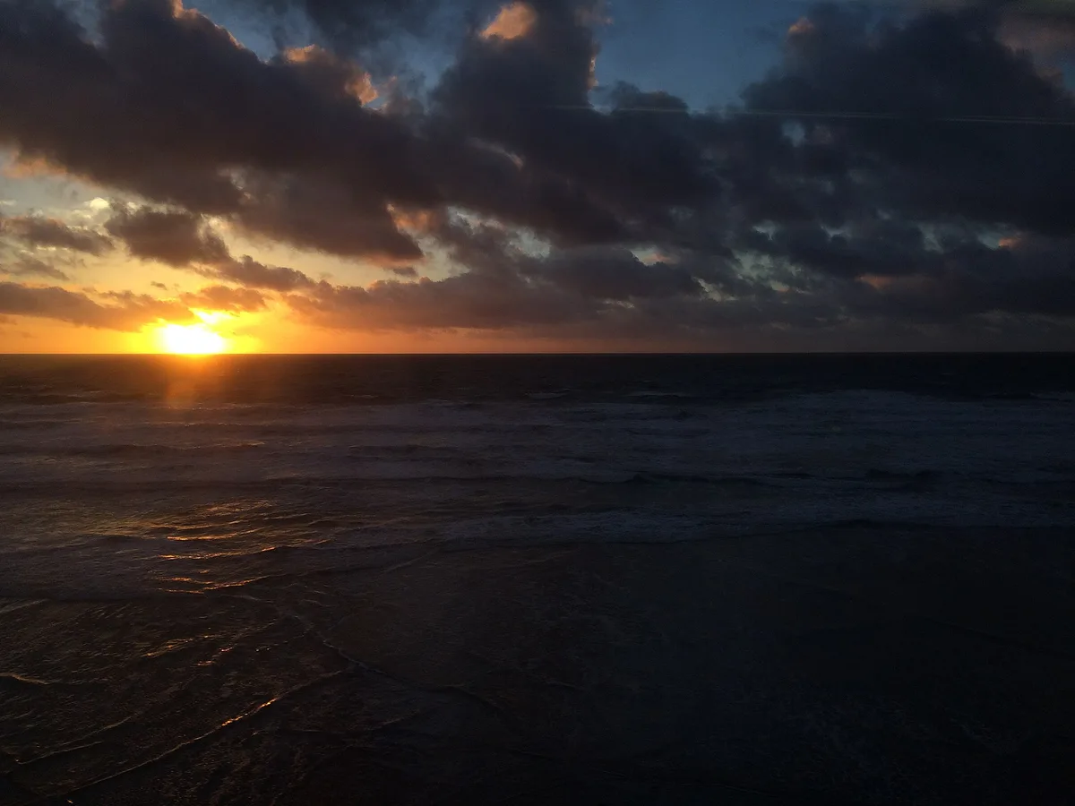 Plage de Del Mar City, Del Mar, California Coast, États-Unis