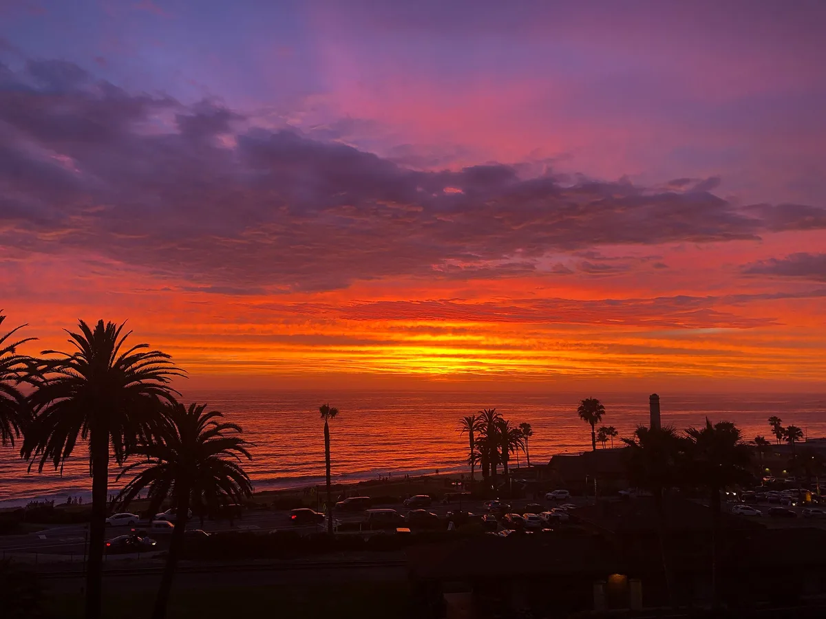 Plage de Del Mar City, Del Mar, California Coast, États-Unis — 2