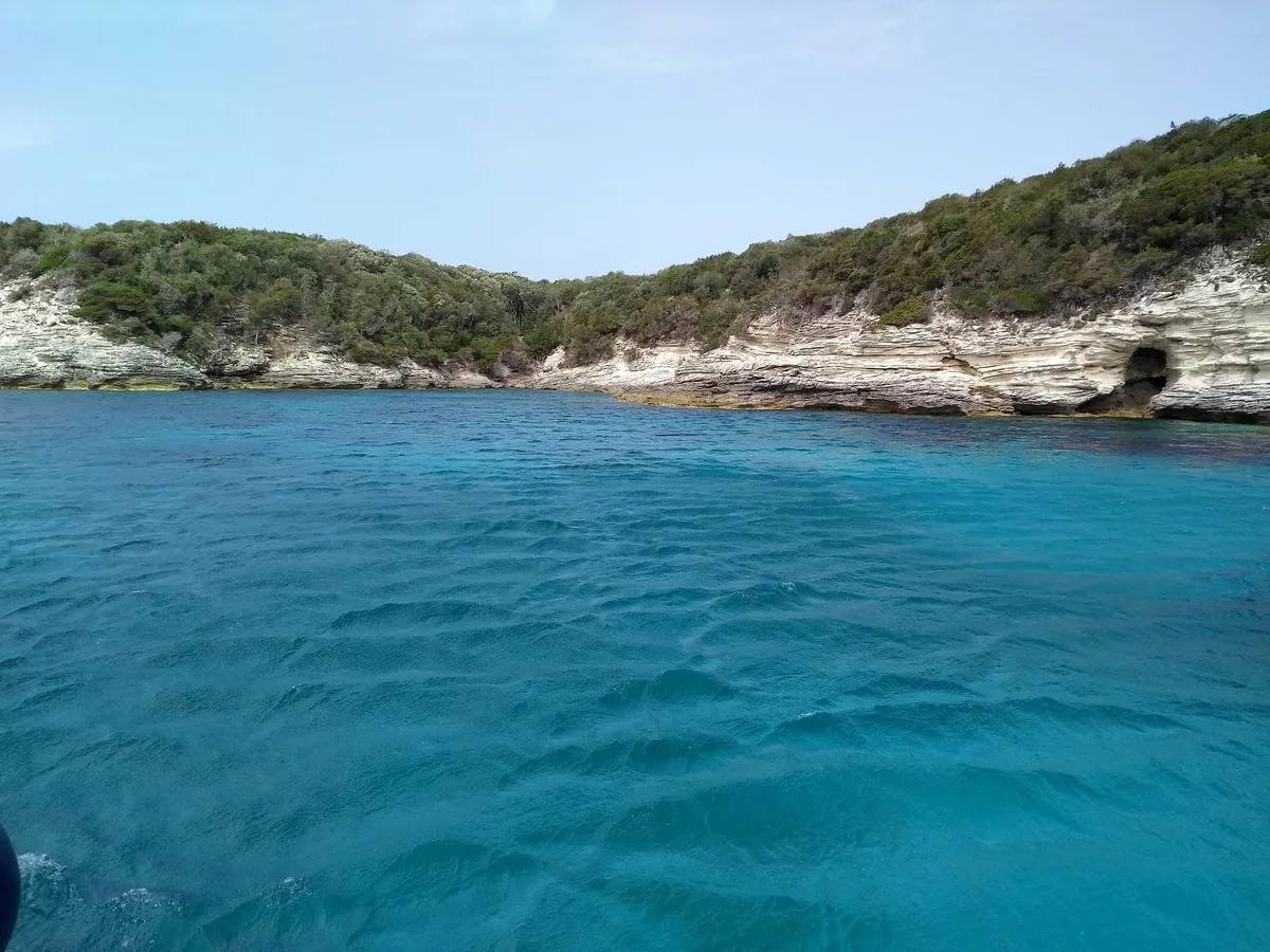 Paraguano Beach, Bonifacio, Corsica, France