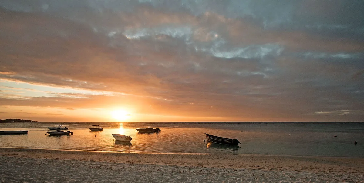 Plage de Trou aux Biches, Pamplemousses, Mascarene Islands, Maurice