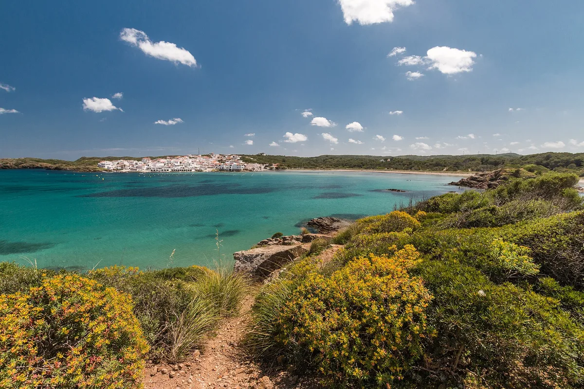 Plage de Cala En Vidrier, Maó, Balearic Islands, Espagne — 3