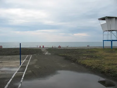 Imeretinskaya Nizmennost Beach, Black Sea Coast, Russia — 3