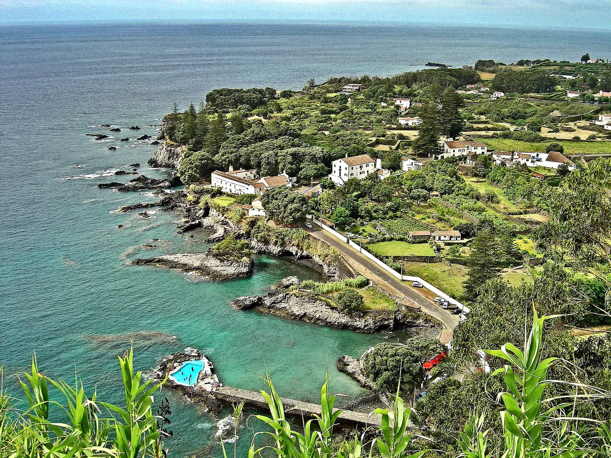 Playa de Caloura, Lagoa, Azores, Portugal
